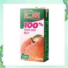 汇源100%桃汁1L--到店自提