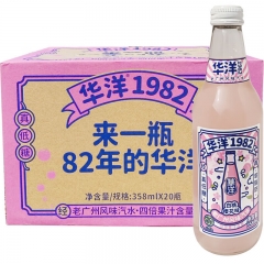 华洋1982白桃樱花味358ml*20--到店自提