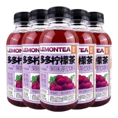 多多柠檬茶夏黑葡萄500ml--到店自提